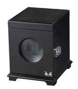 VOLTA SINGLE SQUARE WATCH WINDER (RUSTIC BROWN)