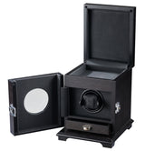 VOLTA SINGLE SQUARE WATCH WINDER (RUSTIC BROWN)