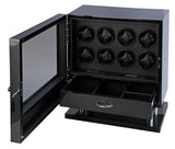 Volta 8 Watch Winder Box With Storage (Carbon Fiber)